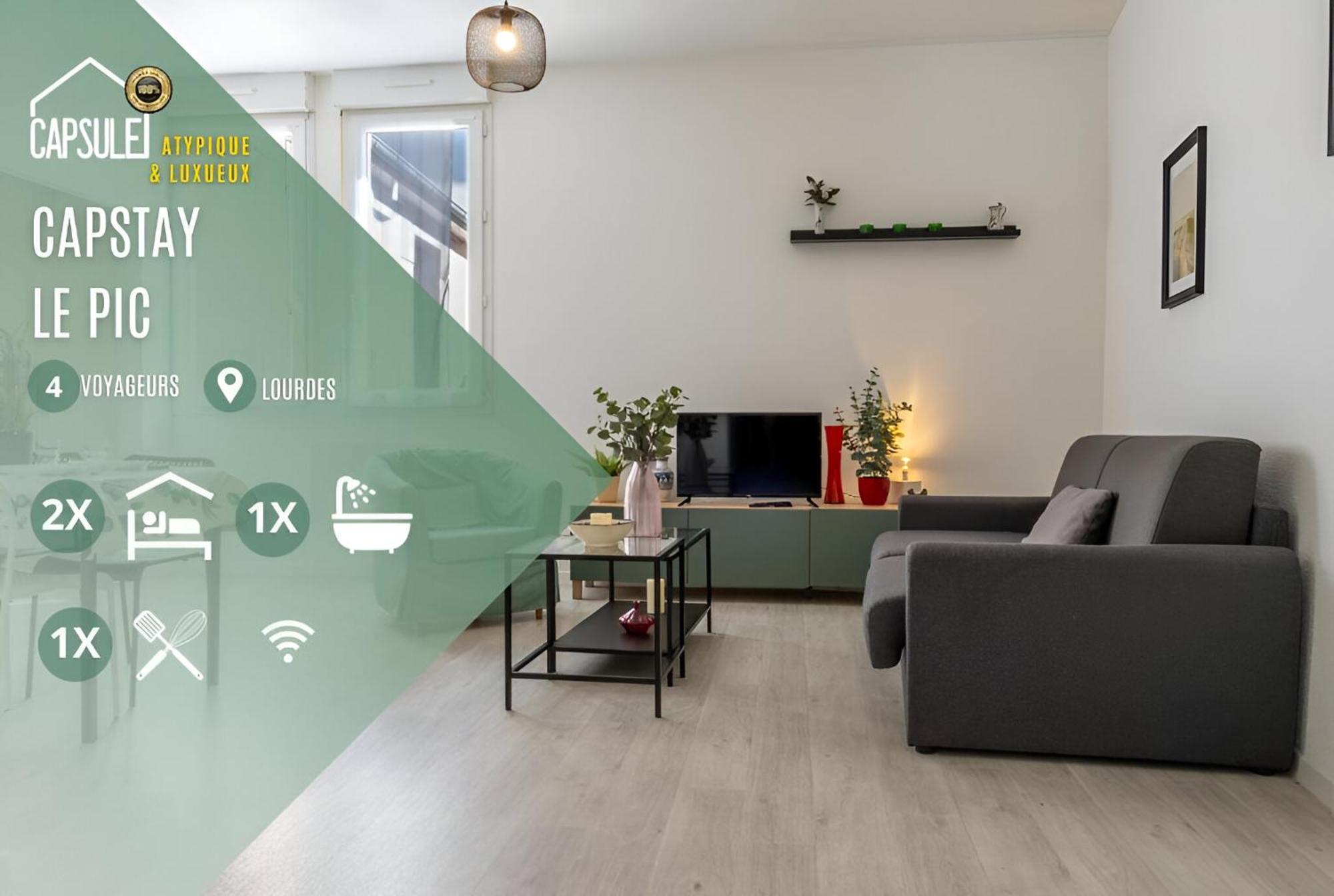 Residence Serenity - Hyper Centre - Bagagerie ลูร์ด ภายนอก รูปภาพ